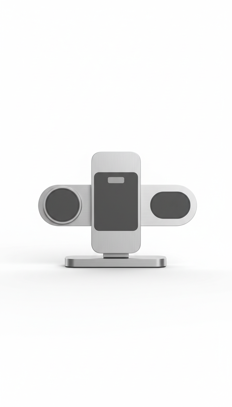 Aluminum Wireless Charging Station